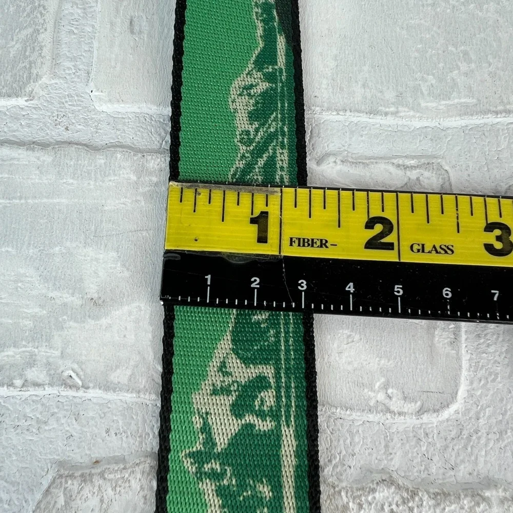 Croakies Nylon Belt Trees Mountains Green Landscape Bottle Opener Adjustable